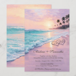 Vorlage für Hochzeiten am Strand