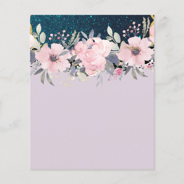 Vorlage für Hübsche Girl-Events oder Geschäftsproj Flyer (Vorne)