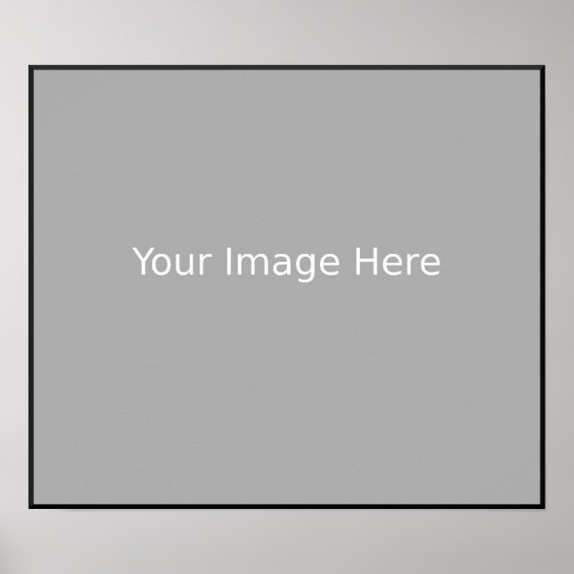 Vorlage für Ihr Bild - Poster (Vorne)