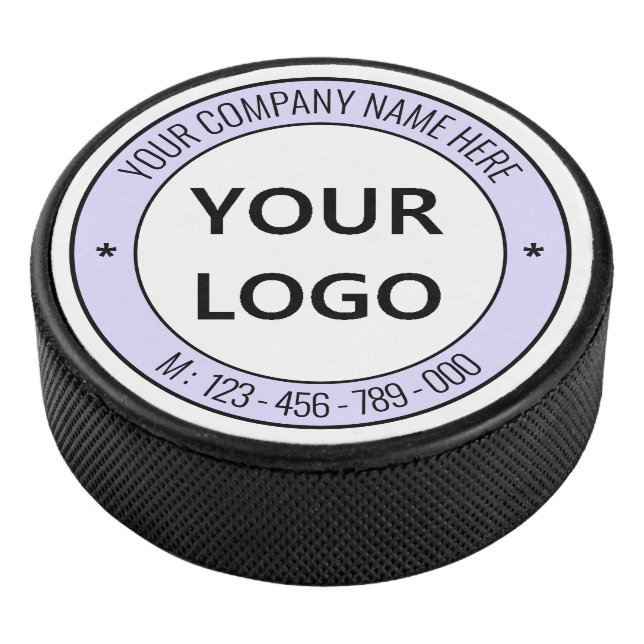 Vorlage für Ihr Firmenlogo Benutzerdefinierter Tex Eishockey Puck (3/4)