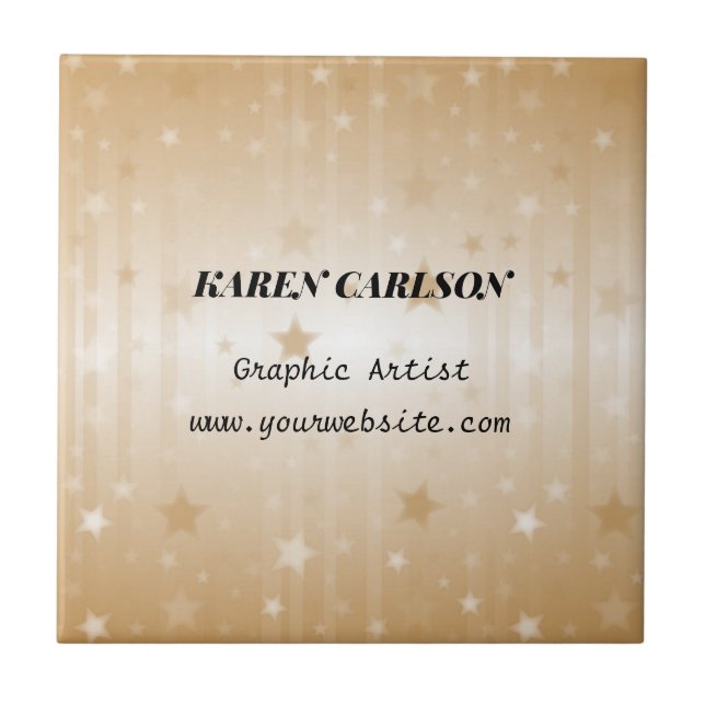 Vorlage für Ihren persönlichen Gebrauch, Fliese (Vorderseite)