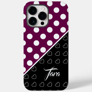 Vorlage für individuelle Name - BlackBerry farbig Case-Mate iPhone 14 Pro Max Hülle