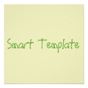 Vorlage für intelligente Vorlagen Poster