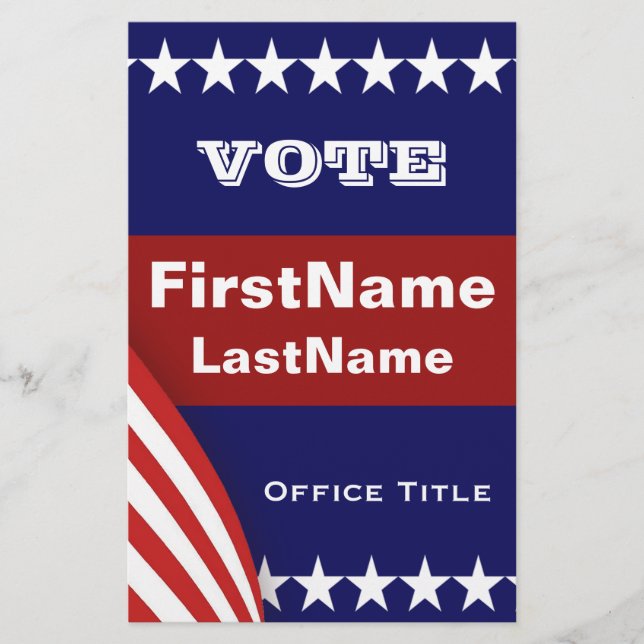 Vorlage für Kampagnen-Flyer Flyer (Vorne)