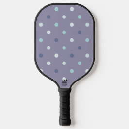 Vorlage für kleine Polka Dots Pickleball-Paddle Pickleball Schläger