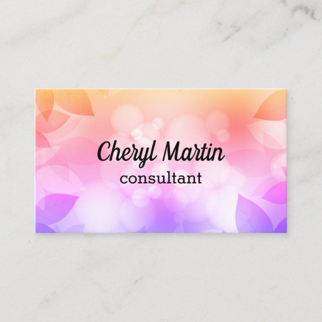 Vorlage für kundenspezifische Visitenkartenvorlage Visitenkarte (Vorderseite)