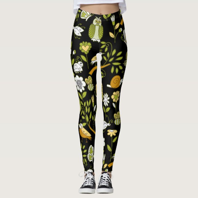 Vorlage für Leggings (Vorderseite)