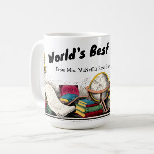 Vorlage für Lehrer und Lehrer der alten Schule Kaffeetasse
