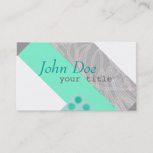 Vorlage für moderne Visitenkarten - Original Visitenkarte