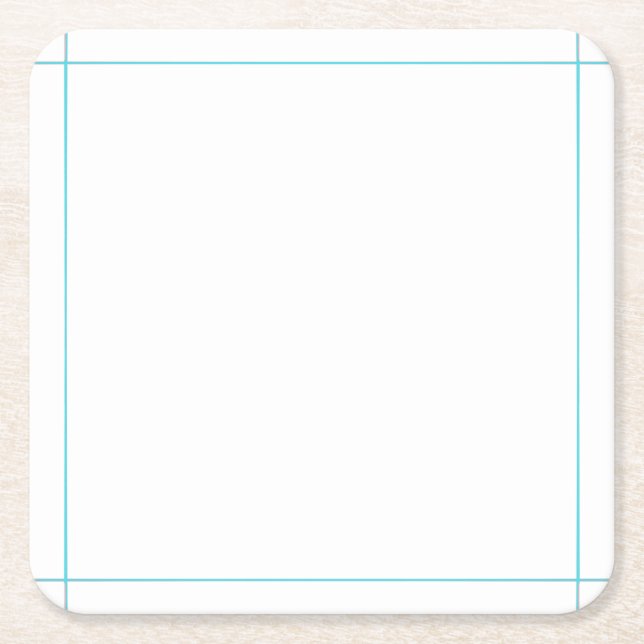 Vorlage für Paper Untersetzer (Vorderseite)