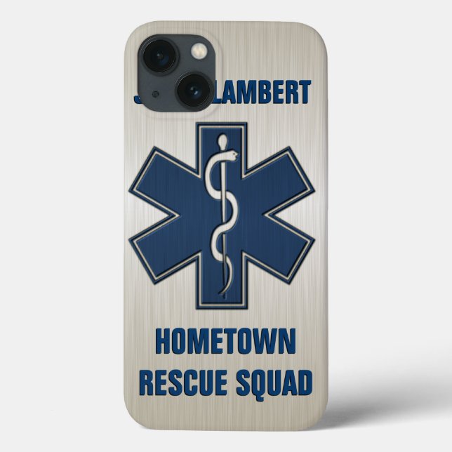Vorlage für Paramedic Deluxe-Namen Case-Mate iPhone Hülle (Rückseite)