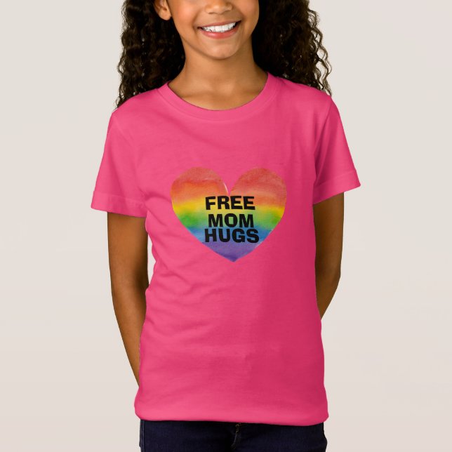 Vorlage für personalisierte Freie Mama T-Shirt (Vorderseite)