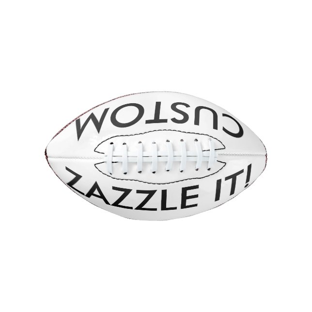 Vorlage für Personalisierte Mini-Fußball-Leertaste Football (Vorderseite)