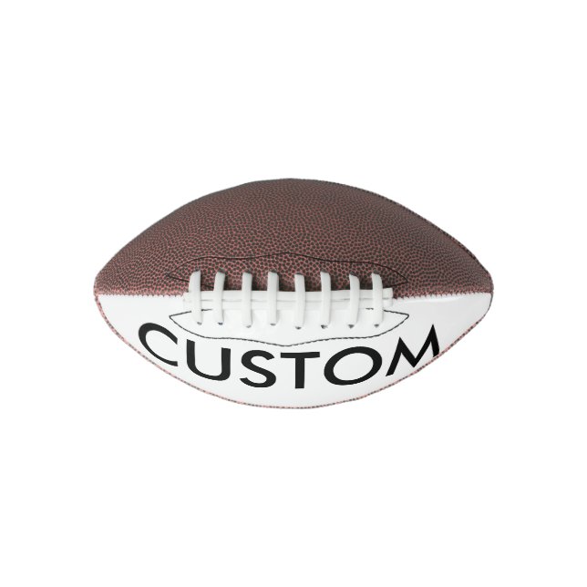 Vorlage für Personalisierte Mini-Fußball-Leertaste Football (Vorderseite)
