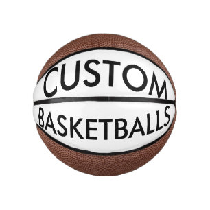 Vorlage für Personalisierte Minibasketball-Blanken Mini Basketball