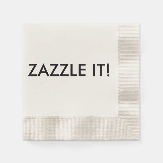 Vorlage für Personalisierte PapierNapkins-Blindpap Serviette (Vorderseite)