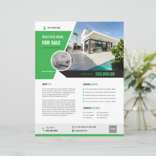 Vorlage für Real Anwesen Flyer