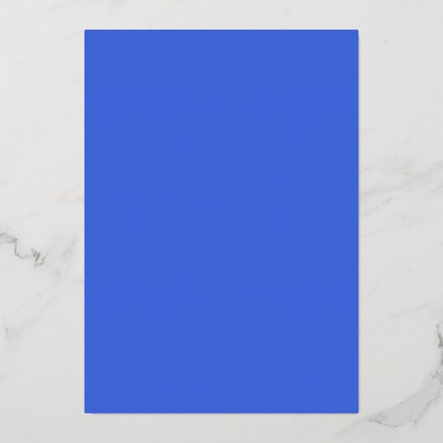 Vorlage für Royal Blue Foil (Vorderseite)