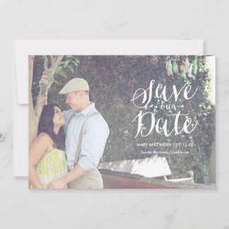 Vorlage für Save-The-Date-Fotokartenankündigung