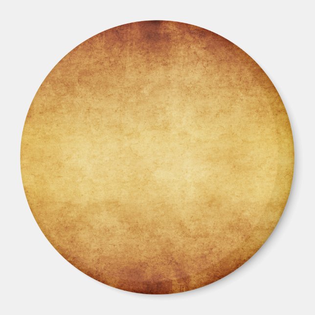 Vorlage für Vintages Pergament Magnet (Vorne)