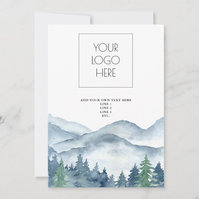 Vorlage für Waldabenteuergebirge (Vorderseite)