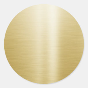 Vorlage Glamour Elegant Falschgold Chic Leer Runder Aufkleber