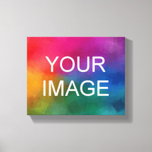 Vorlage Hinzufügen von Bild-Bild-Logo-Horizontal Leinwanddruck