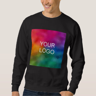 Vorlage Hochladen des Fotos für das Logo hinzufüge Sweatshirt