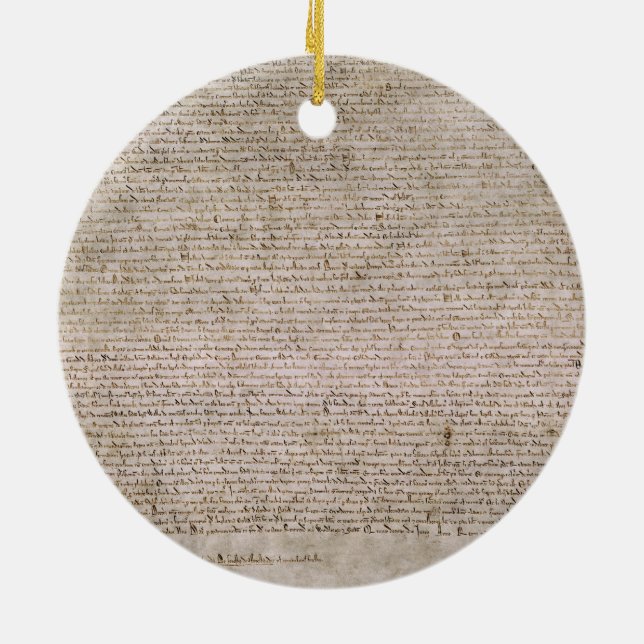 VORLAGE Magna- CartaBritish Library 1215 Keramikornament (Hinten)