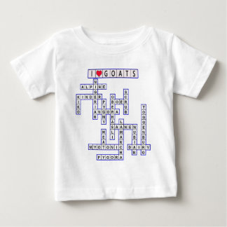 VORLAGE PUZZLE GOATS BABY T-SHIRT