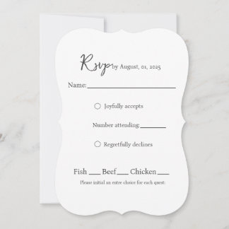 Vorlage RSVP-Karte