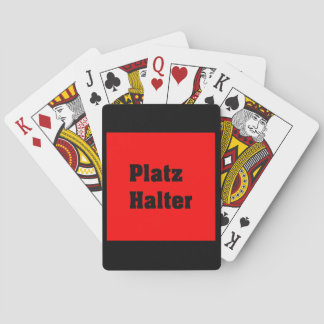 Vorlage Spielkarten