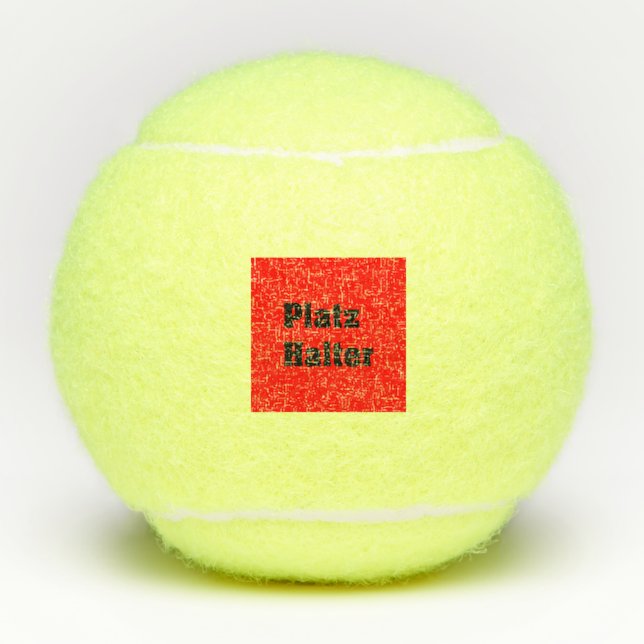 Vorlage Tennisbälle (Vorderseite)