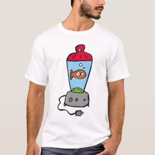 Vorlage Tickles Goldfisch in einer Mischmaschine! T-Shirt