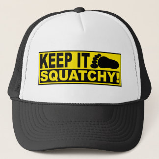 Vorlage u. Gut-Selling Bobo BEHALTEN ES SQUATCHY! Truckerkappe