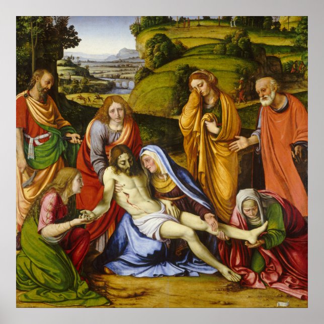 Vorlage von Andrea Solario Poster (Vorne)