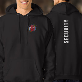 Vorlage zum Hochladen von Logos auf der Vorderseit Hoodie