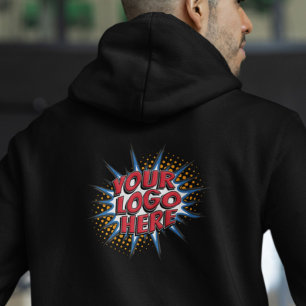 Vorlage zum Hochladen von Logos - Nur Zurück - Ers Hoodie
