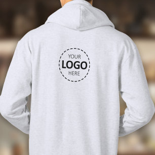 Vorlage zum Hochladen von Logos - Nur Zurück - Ers Hoodie