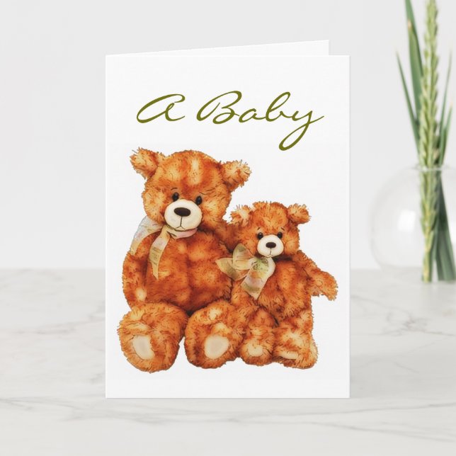 Vorlage zur Geburtserklärung von Baby (Vorderseite)