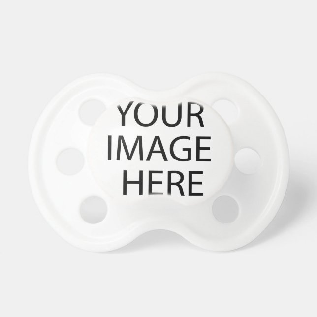 Vorlagen für den Verkauf DIY hinzufügen FOTO-BILDT Schnuller (Vorne)