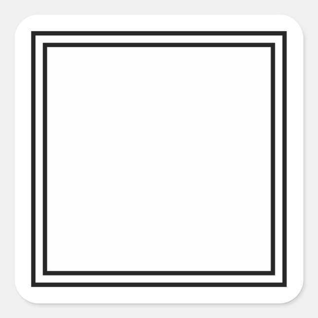 Vorlagenblock .. Den Bildtext hier hinzufügen Quadratischer Aufkleber (Vorderseite)