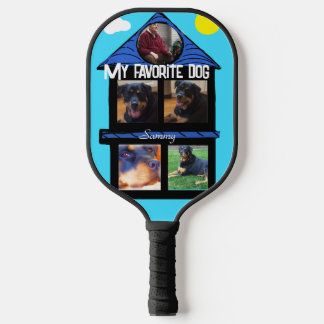 Vorlagenfavorit für 5-Platz-Fotos Pickleball Schläger