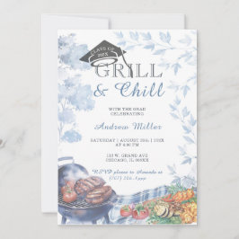Vorlagenideen für Grill- und Chill-Abschluss Einladung