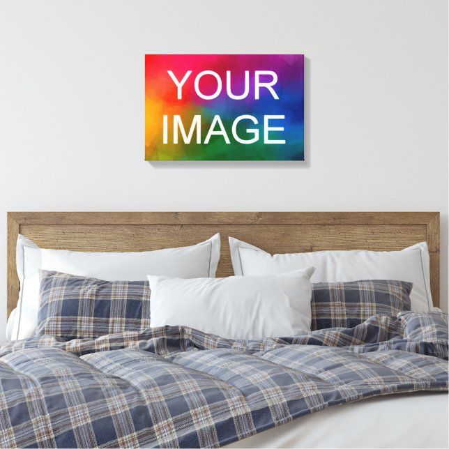 Vorlagenklasse für benutzerdefinierte Bildabbilder Leinwanddruck (Insitu (Schlafzimmer))