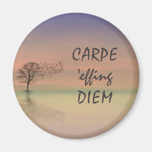 Vorlagenmagazin für die KARPE-DIEM-Inspiration Magnet