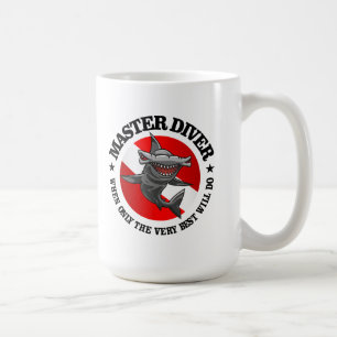 Vorlagentaucher (Hammerhai) Kaffeetasse