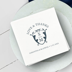 Vorlagenvorlage für Hochzeiten von Napkins - kunde Serviette