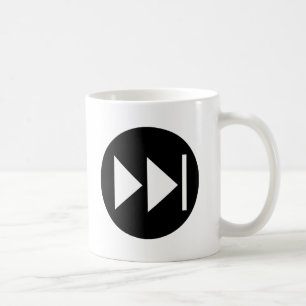Vorlauf-Knopf-Symbol Kaffeetasse