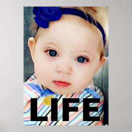 VORLEBEN BABY MIRL RECHT AUF LEBEN POSTER